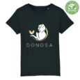 T-Shirt Baby Premium Organic Logo Bianco/Oro