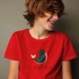 T-Shirt Baby Premium Organic Logo Verde